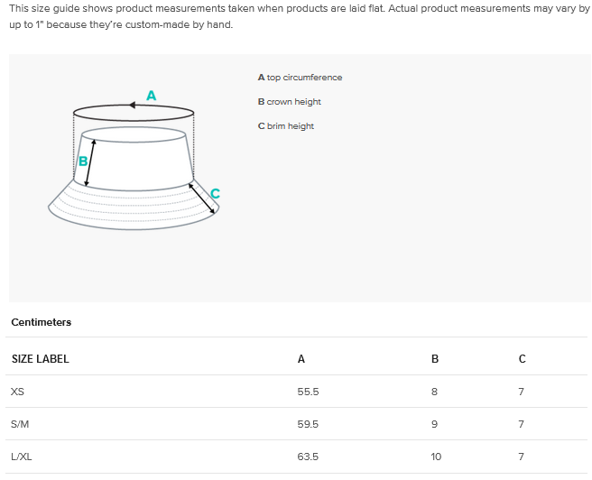 Reversible bucket hat, Kermane & Kaista