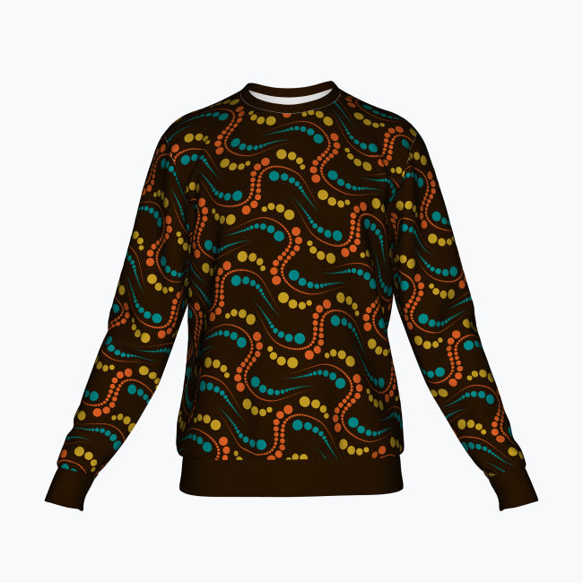 Sweatshirt, Space Funk - 90% Cotton