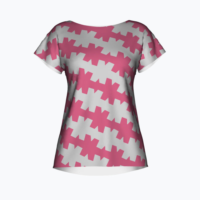 Fitted Tee, Hahlo - Cotton