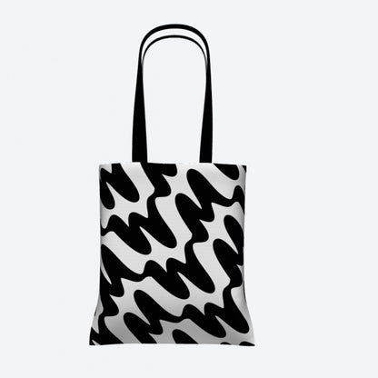 geoverme geovermetku totebag black&white waves mwm