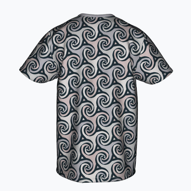 T-Shirt, Swirl - Cotton