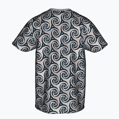 T-Shirt, Swirl - Cotton