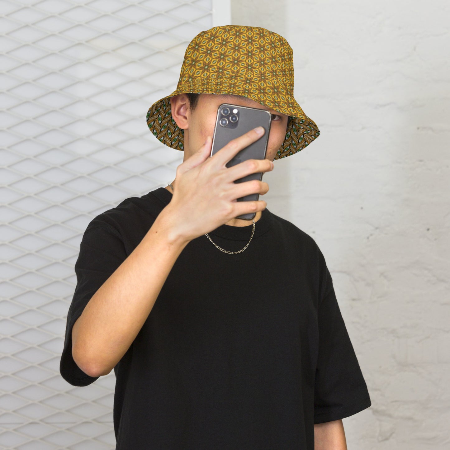 Reversible bucket hat, Silmil / Hexaflex