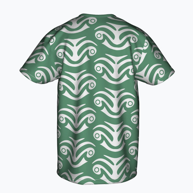 T-Shirt, Aqua - Cotton