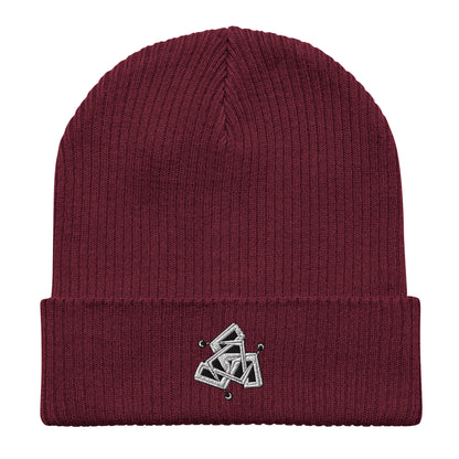 Organic ribbed beanie