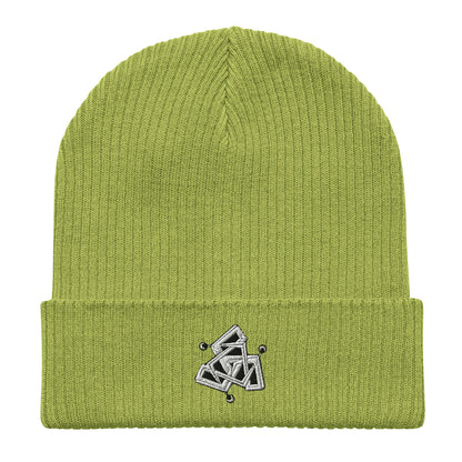 Organic ribbed beanie