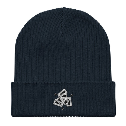 Organic ribbed beanie